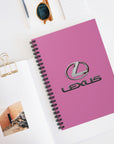 Light Pink Lexus Spiral Notebook - Ruled Line™