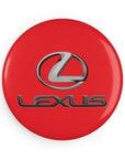 Red Lexus Button Magnet, Round (10 pcs)™