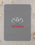 Grey Toyota Toddler Blanket™