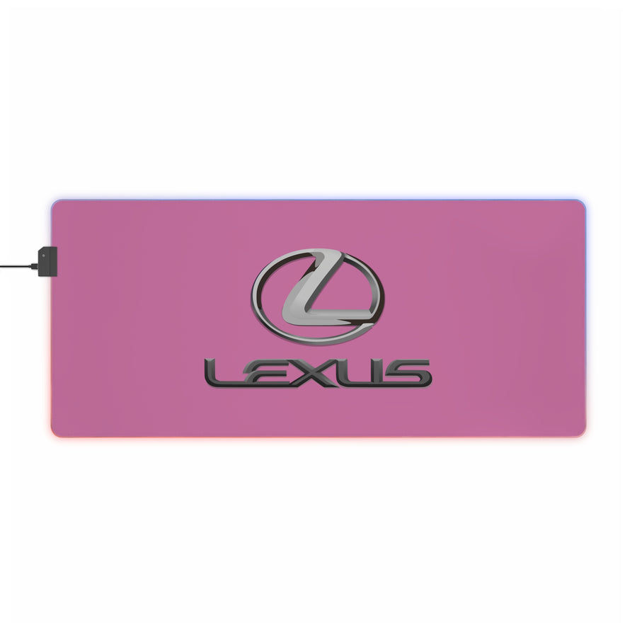 Light Pink Lexus LED Gaming Mouse Pad™