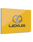 Yellow Lexus Acrylic Prints (French Cleat Hanging)™