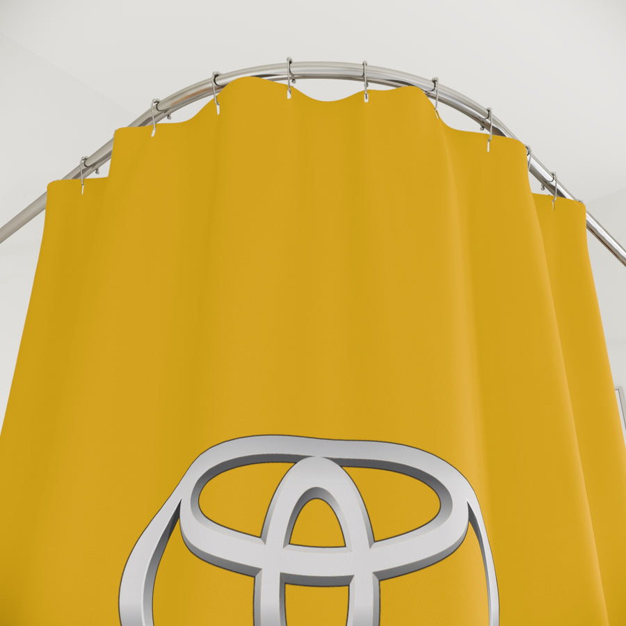 Yellow Toyota Shower Curtain™