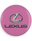 Light Pink Lexus Button Magnet, Round (10 pcs)™