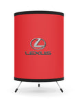 Red Lexus Tripod Lamp with High-Res Printed Shade, US\CA plug™