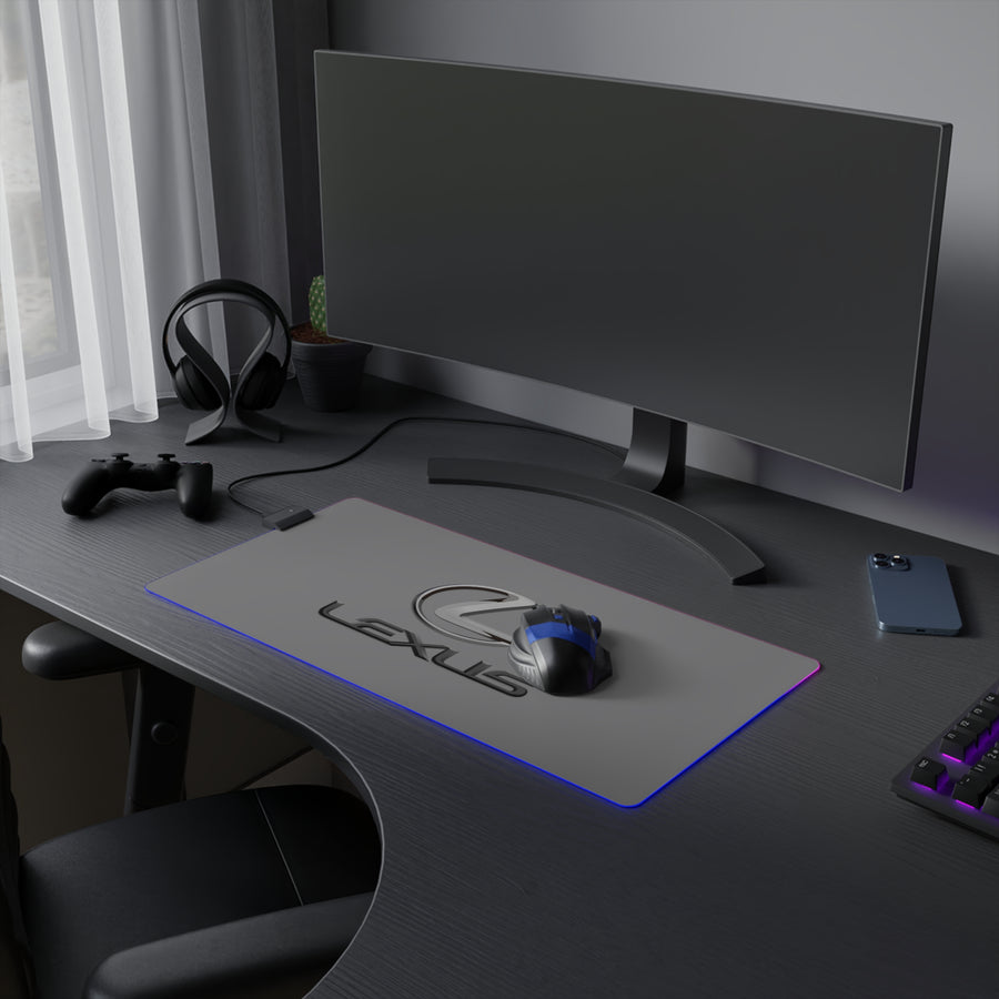 Grey Lexus LED Gaming Mouse Pad™