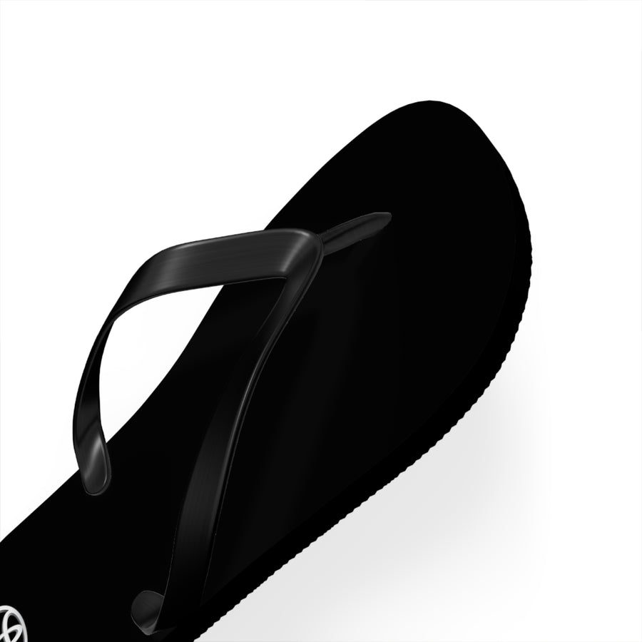 Unisex Black Toyota Flip Flops™