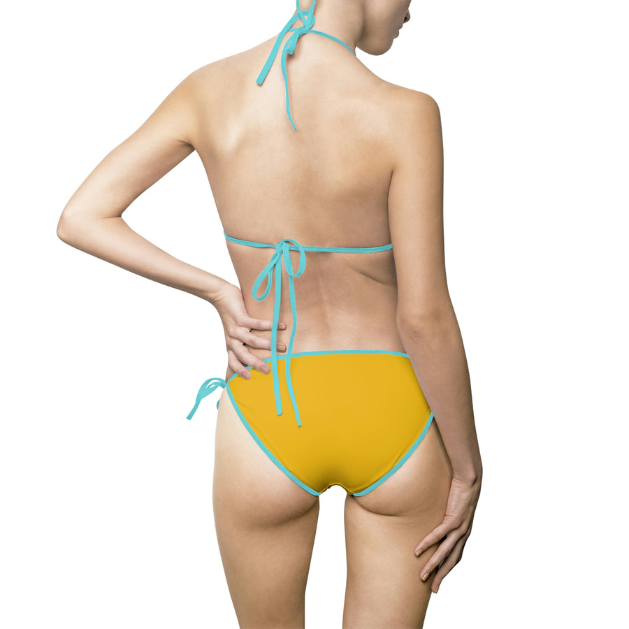 Women's Yellow Lamborghini Bikini Swimsuit™