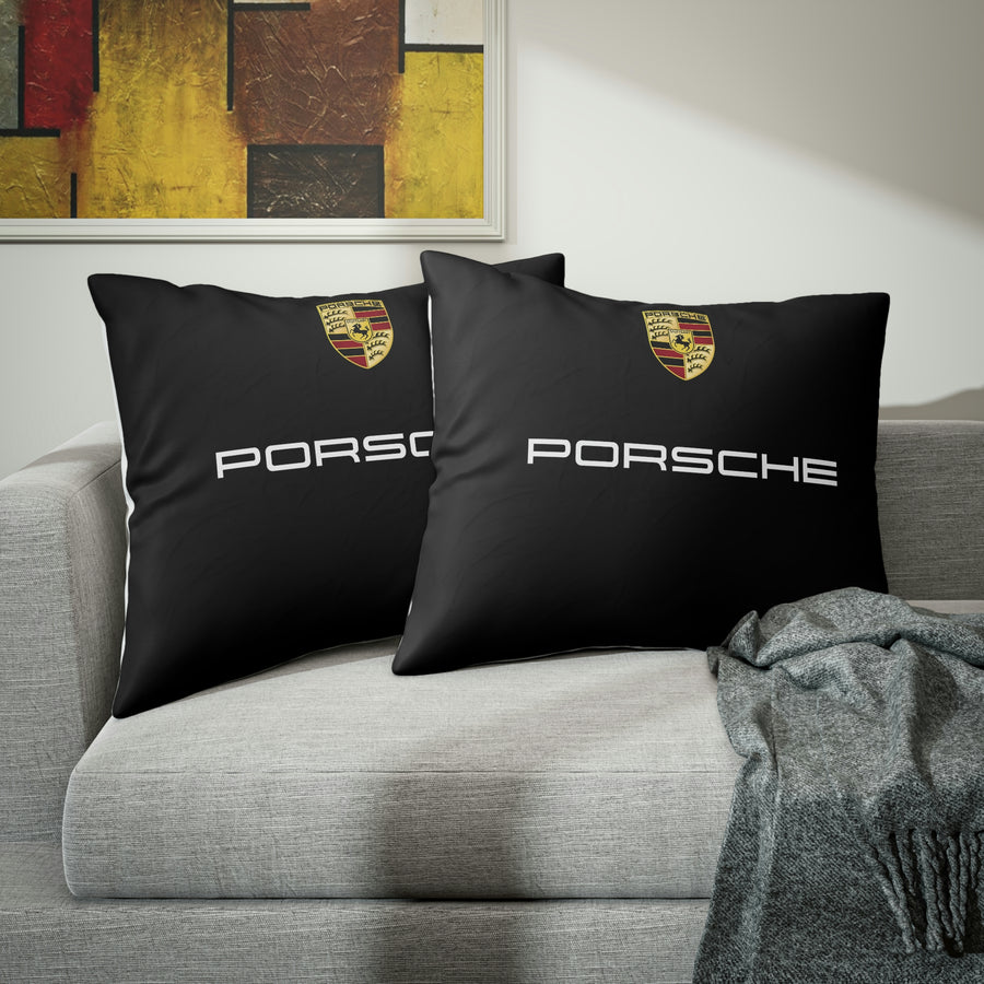 Black Porsche Pillow Sham™