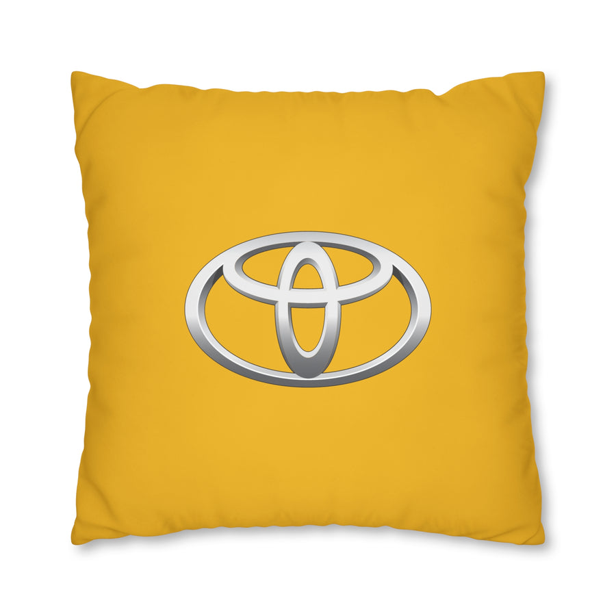 Yellow Toyota Spun Polyester pillowcase™