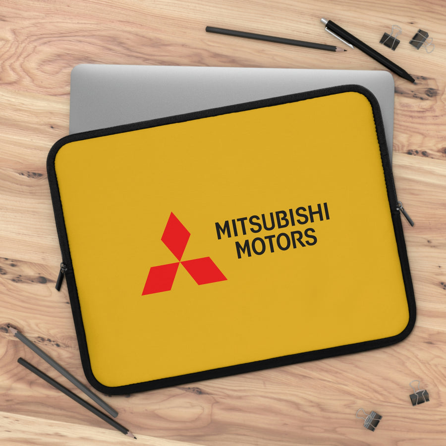 Yellow Mitsubishi Laptop Sleeve™