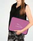 Light Pink Jaguar Laptop Sleeve™