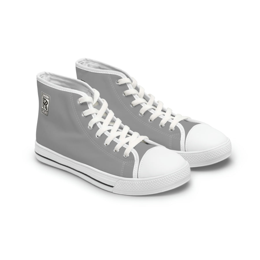 Women's Grey Rolls Royce High Top Sneakers™