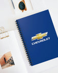 Dark Blue Chevrolet Spiral Notebook - Ruled Line™