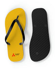 Unisex Yellow Mitsubishi Flip Flops™