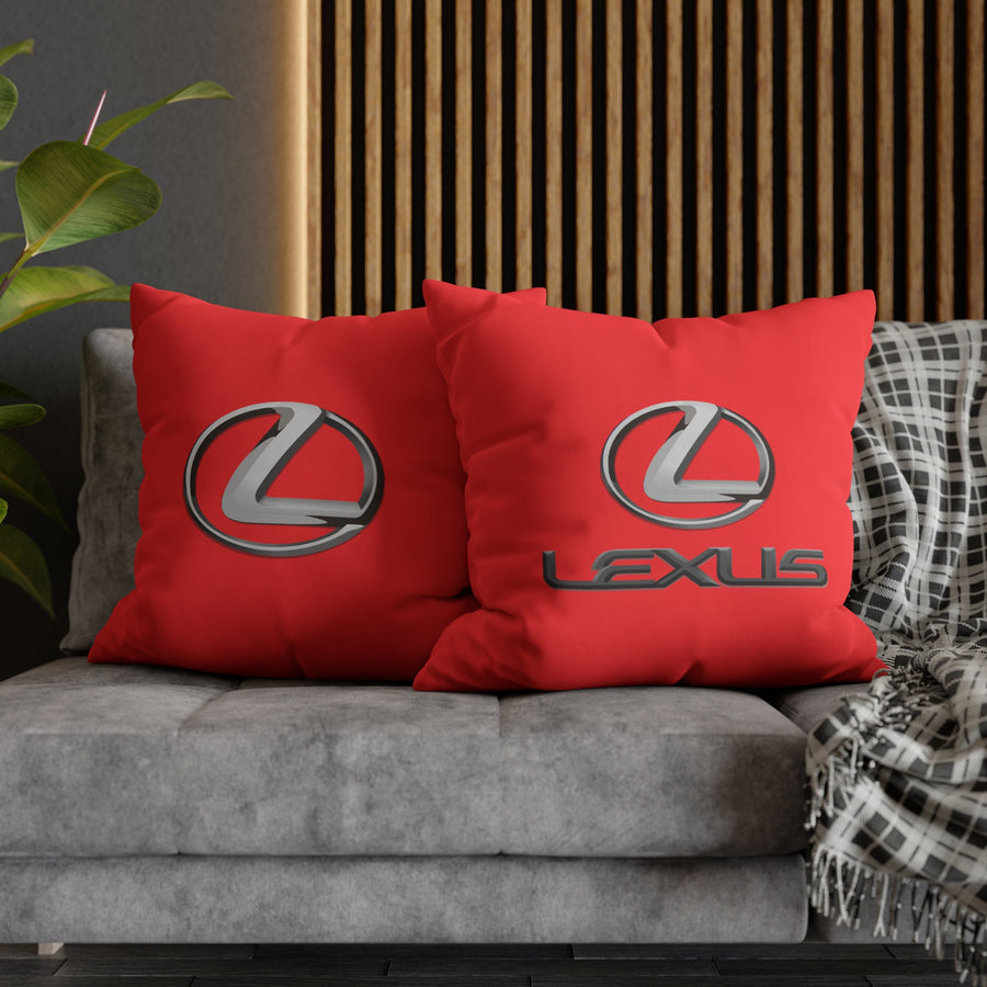 Red Lexus Spun Polyester pillowcase™