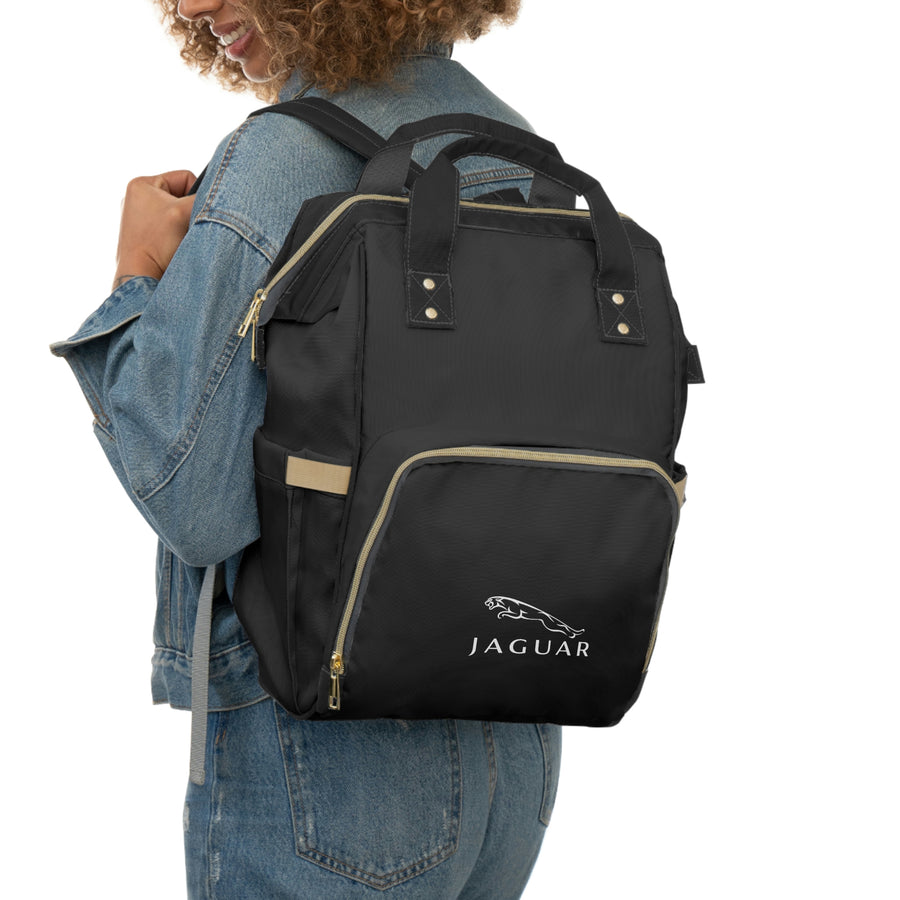 Black Jaguar Multifunctional Diaper Backpack™