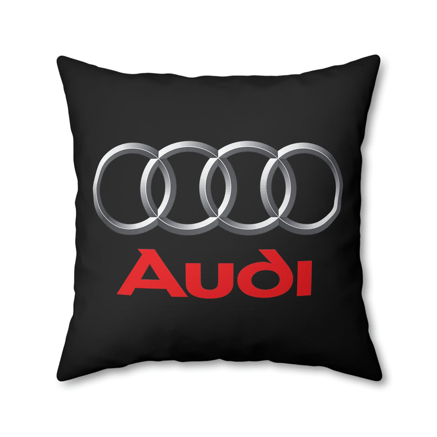 Black Audi Spun Polyester Pillowcase™