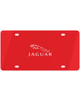 Red Jaguar License Plate™