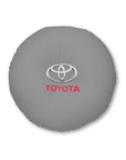 Grey Toyota Tufted Floor Pillow, Round™