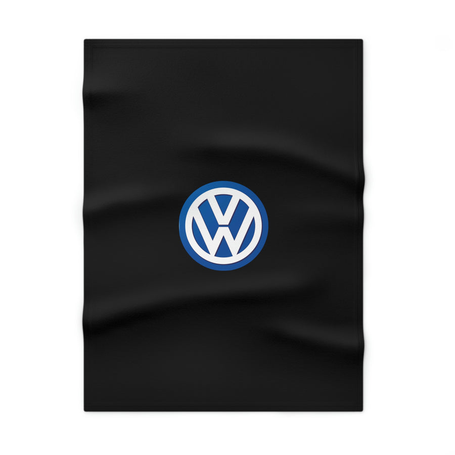 Black Volkswagen Soft Fleece Baby Blanket™