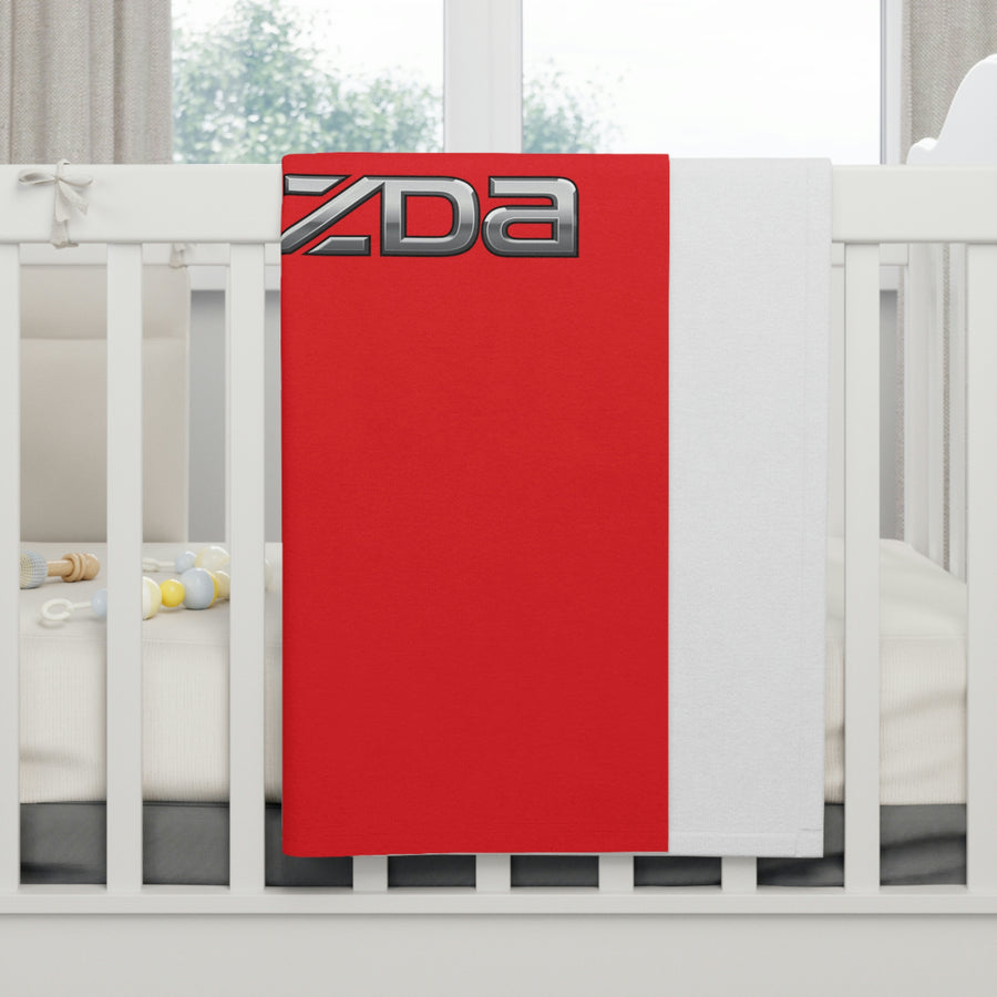 Red Mazda Soft Fleece Baby Blanket™