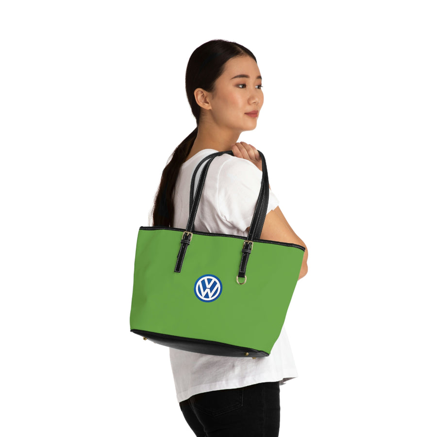 Green Volkswagen Leather Shoulder Bag™