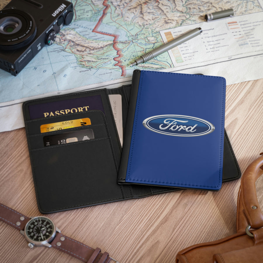 Dark Blue Ford Passport Cover™