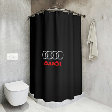 Black Audi Shower Curtain™