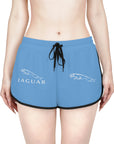 Women's Light Blue Jaguar Relaxed Shorts™