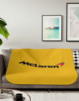 Yellow McLaren Sherpa Blanket™