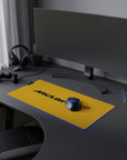 Yellow McLaren LED Gaming Mouse Pad™