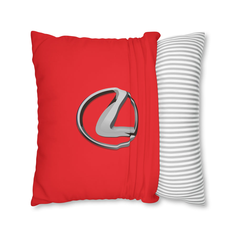 Red Lexus Spun Polyester pillowcase™