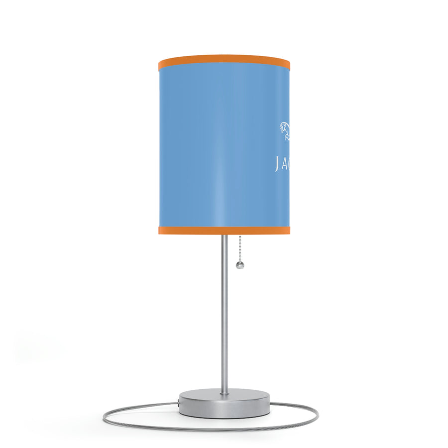 Light Blue Jaguar Lamp on a Stand, US|CA plug™