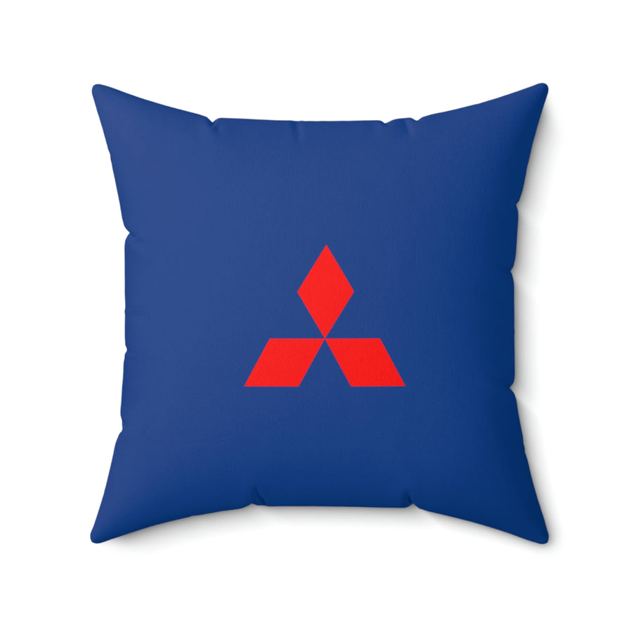 Dark Blue Mitsubishi Spun Polyester Square Pillow™