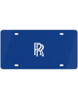 Dark Blue Rolls Royce License Plate™