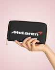 Black McLaren Zipper Wallet™
