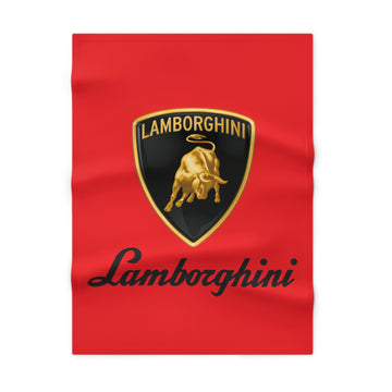 Red Lamborghini Soft Fleece Baby Blanket™