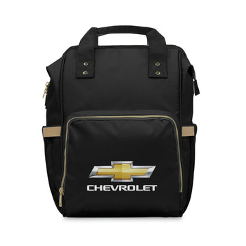 Black Chevrolet Multifunctional Diaper Backpack™