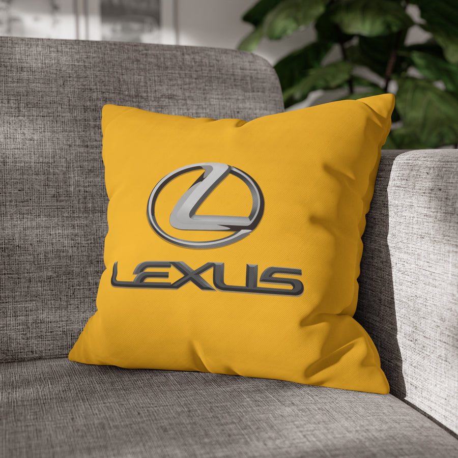 Yellow Lexus Spun Polyester pillowcase™