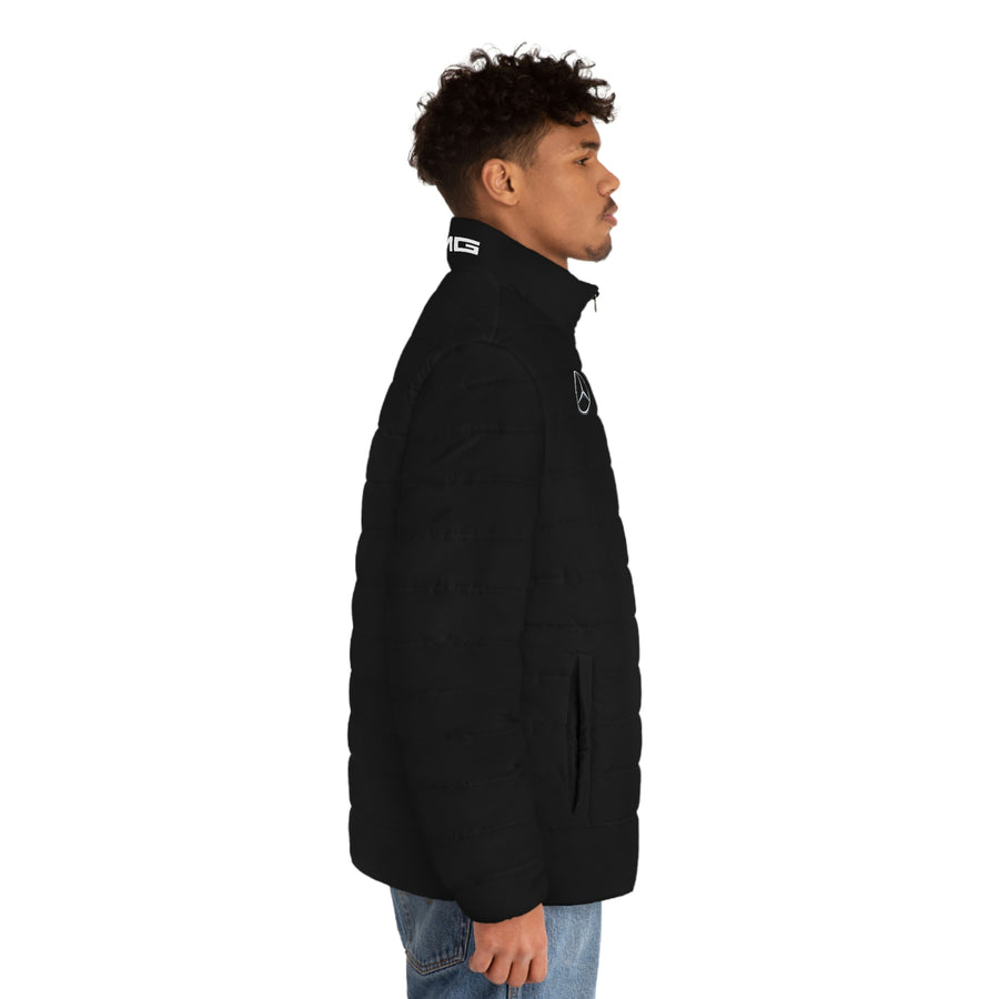 Men's Black Mercedes Puffer Jacket™