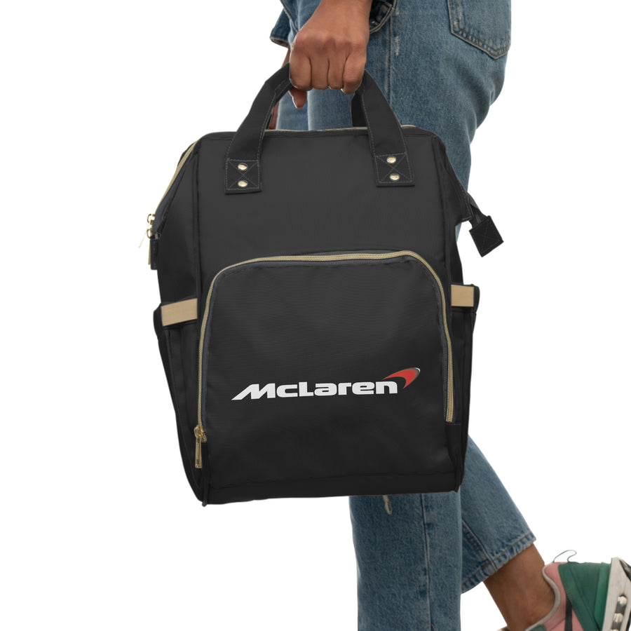 Black McLaren Multifunctional Diaper Backpack™