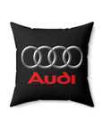 Black Audi Spun Polyester Square Pillow™