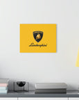 Yellow Lamborghini Acrylic Prints (French Cleat Hanging)™