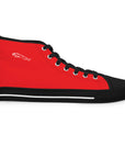 Women's Red Jaguar High Top Sneakers™