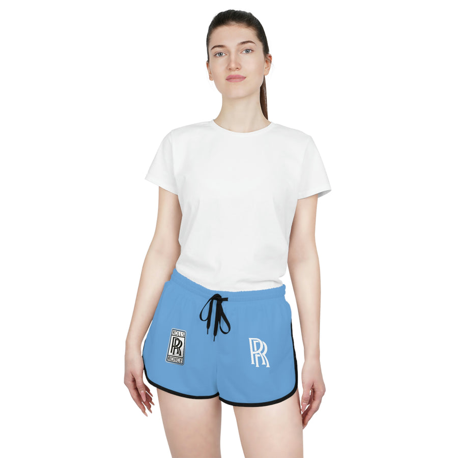 Women's Light Blue Rolls Royce Relaxed Shorts™