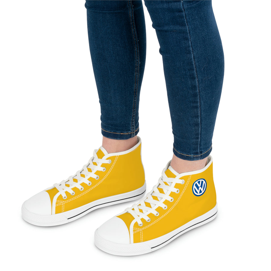 Women's Yellow Volkswagen High Top Sneakers™