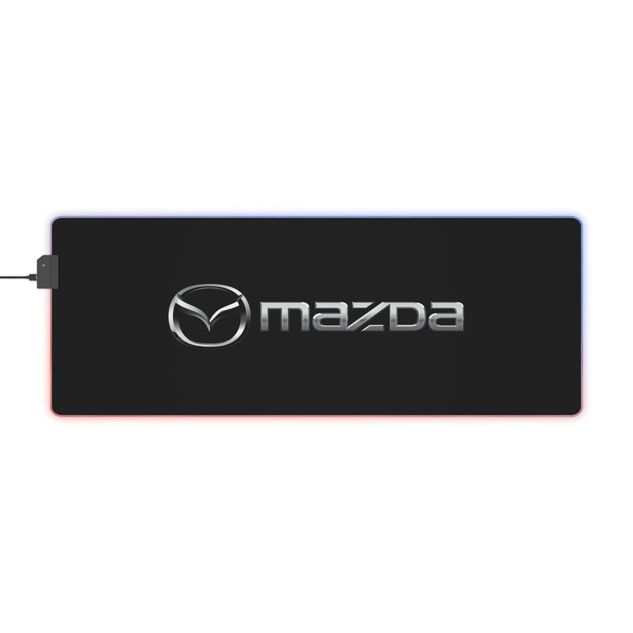 Black Mazda LED Gaming Mouse Pad™