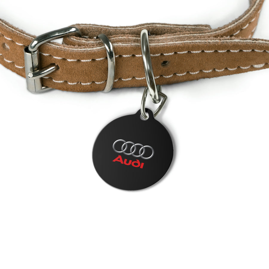Black Audi Pet Tag™
