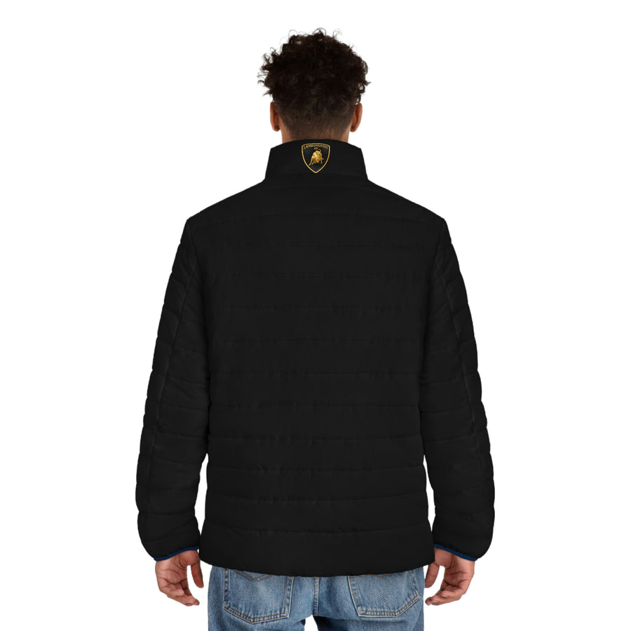 Men's Black Lamborghini Puffer Jacket™