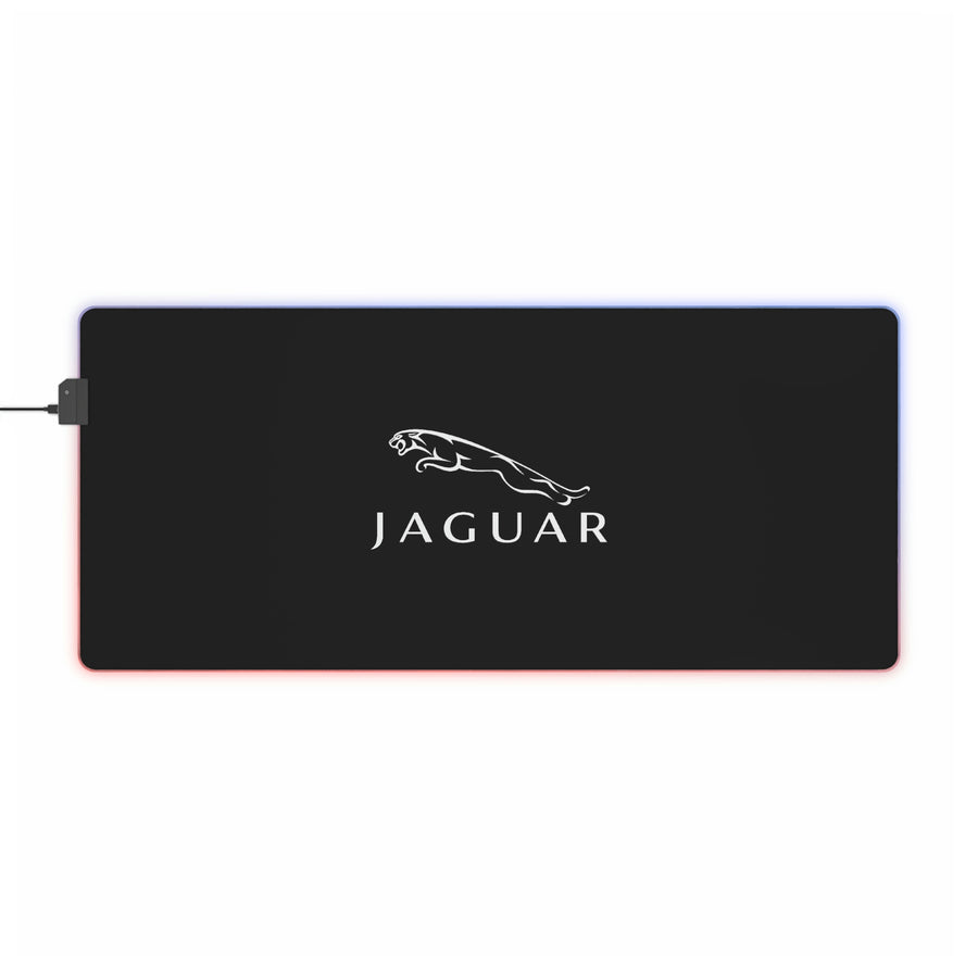 Black Jaguar LED Gaming Mouse Pad™